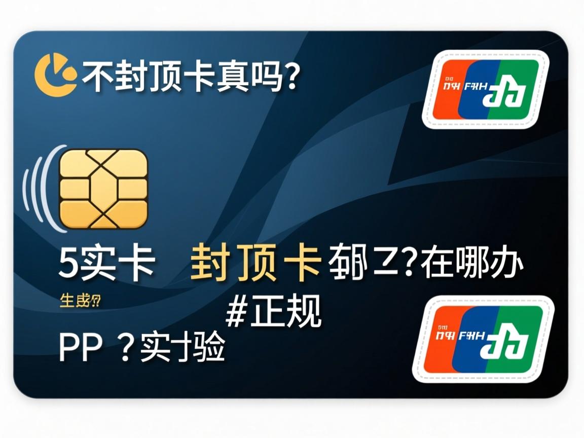 流量不封顶卡是真的吗，正规流量不封顶卡在哪办，个人实测经验分享？