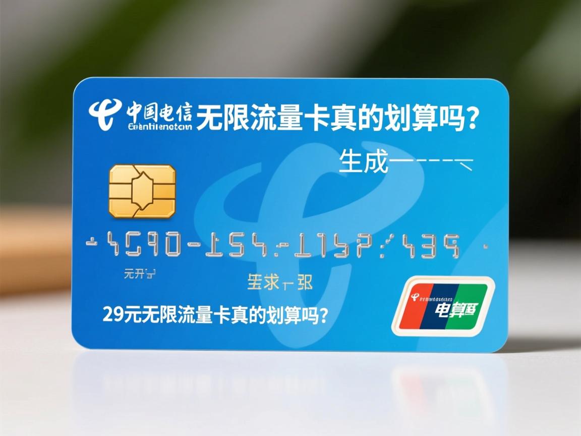 电信29元无限流量卡真的划算吗？