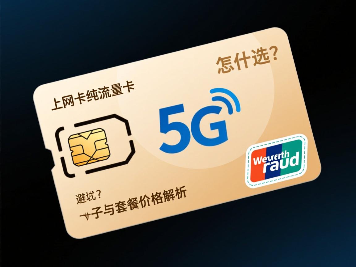 上网卡纯流量卡5g怎么选？牌子与套餐价格解析_避坑指南