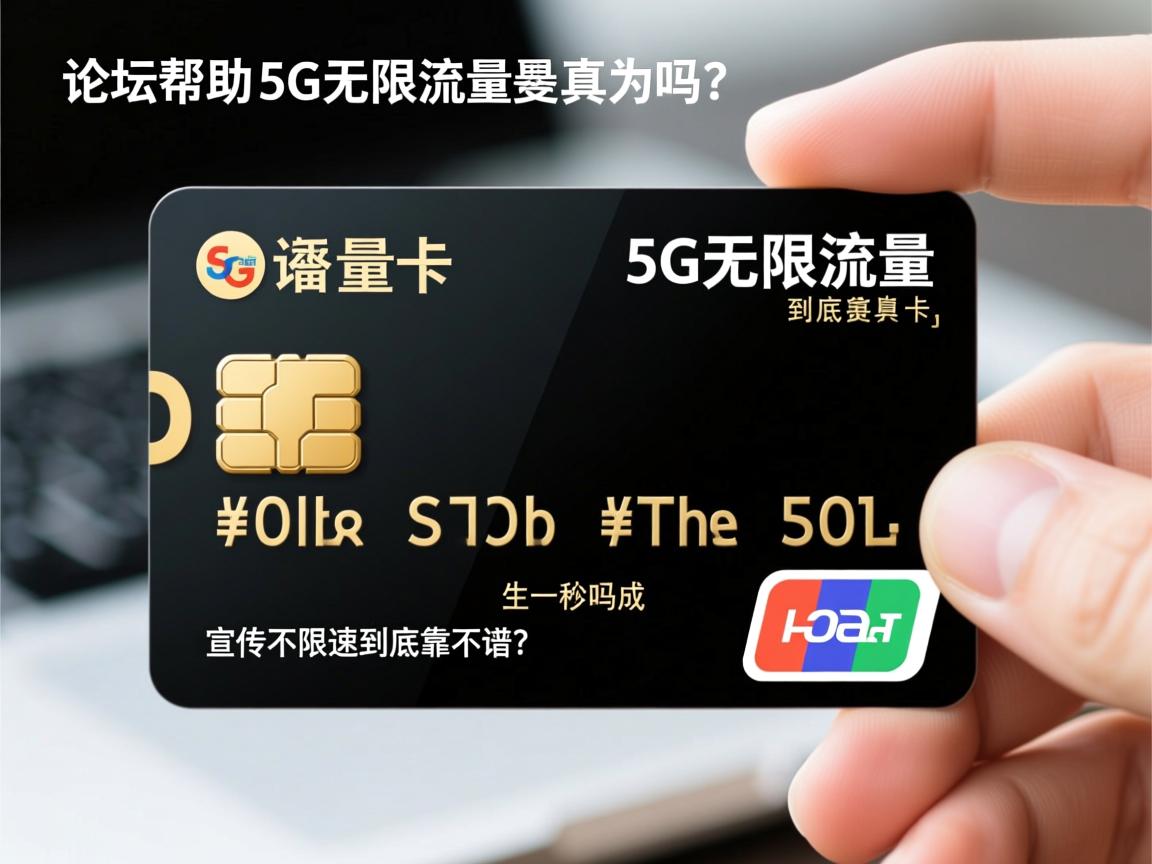 论坛求助：5g无限流量卡是真的吗？_宣传的不限速到底靠不靠谱？