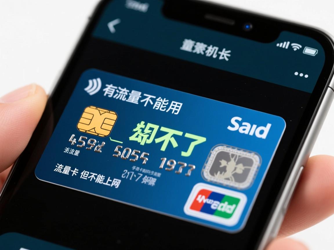 手机卡流量不能用？手机卡有流量却用不了_流量卡有流量但不能上网怎么解决？