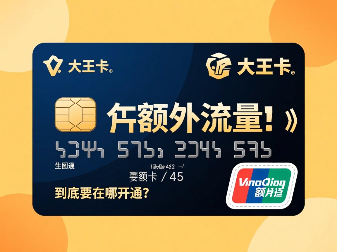 大王卡的额外流量，到底要在哪开通？