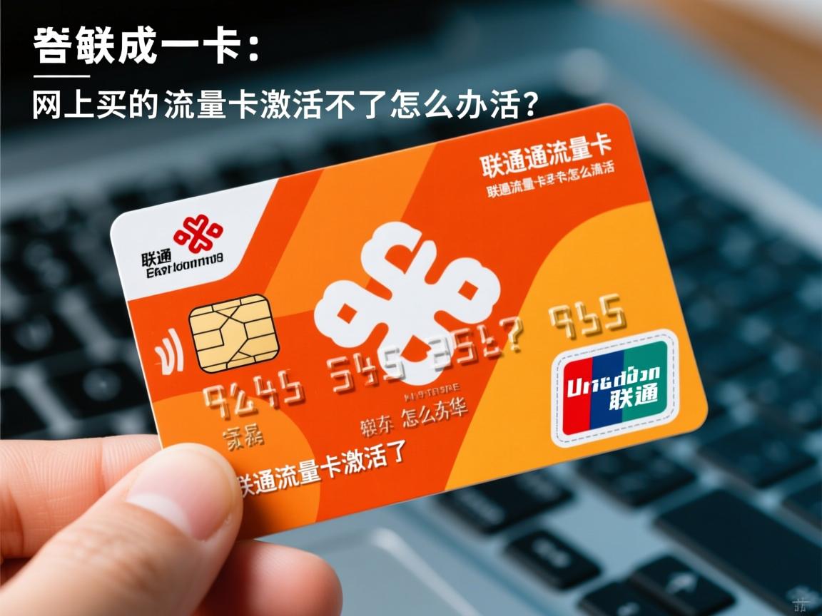 联通流量卡怎么激活：网上买的联通流量卡怎么激活_联通流量卡激活不了怎么办？