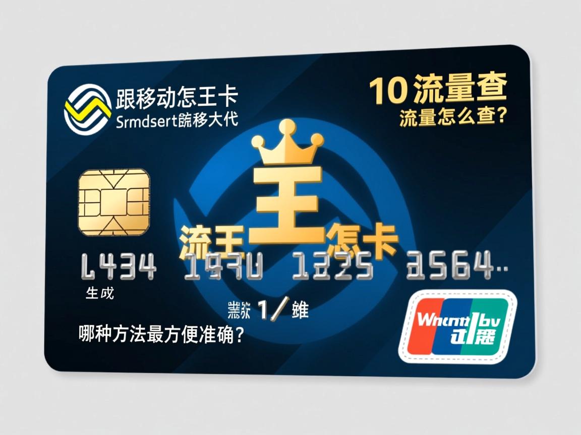 移动大王卡流量怎么查？哪种方法最方便准确？