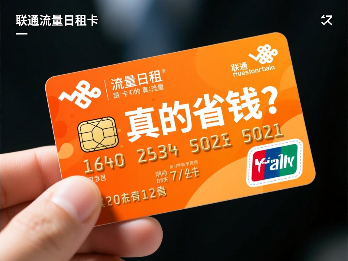 联通流量日租卡真的省钱吗?