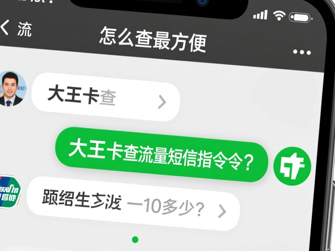 大王卡查流量怎么查最方便,大王卡查流量短信指令是多少？一文说清