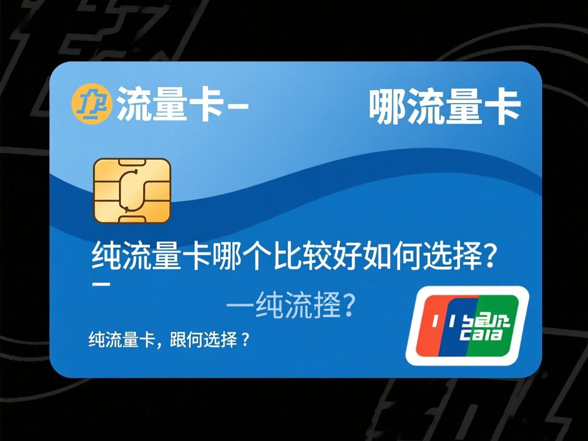 纯流量卡哪个比较好_纯流量卡哪个比较好如何选择？