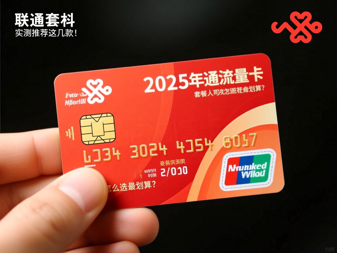 2025年联通流量卡套餐怎么选最划算？实测推荐这几款！
