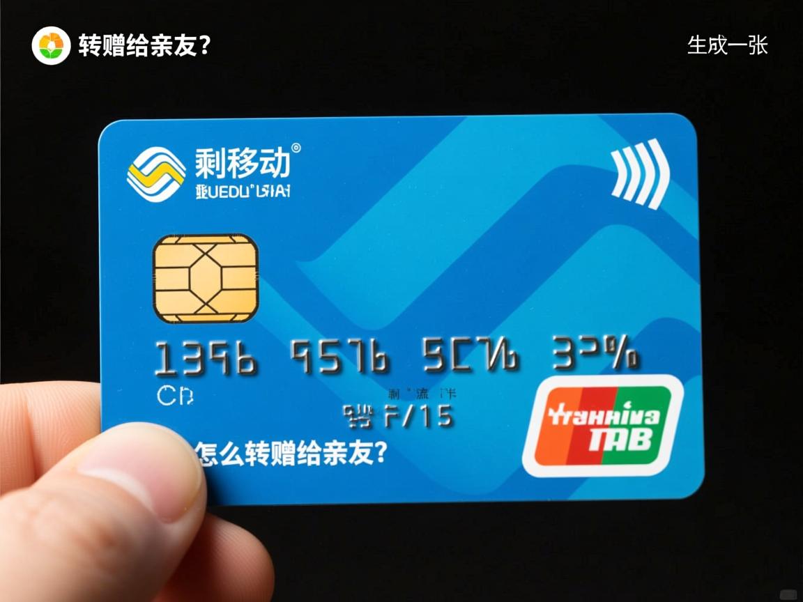 移动卡剩余流量怎么转赠给亲友?