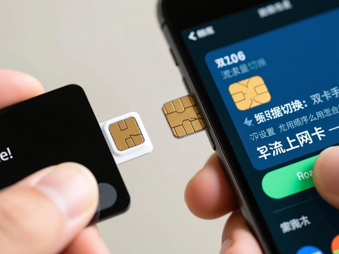 两卡怎么用数据流量切换,双卡手机流量使用顺序是怎样的,如何设置默认上网卡