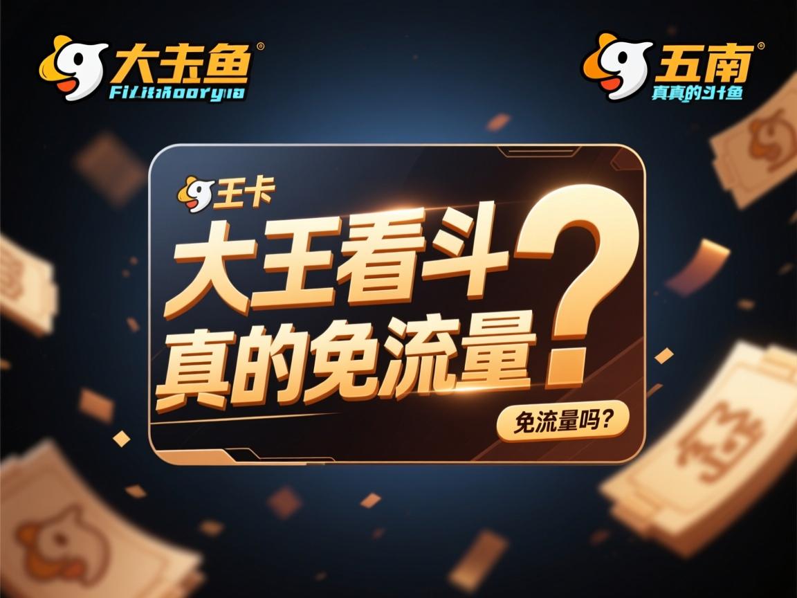 大王卡看斗鱼真的免流量吗？
