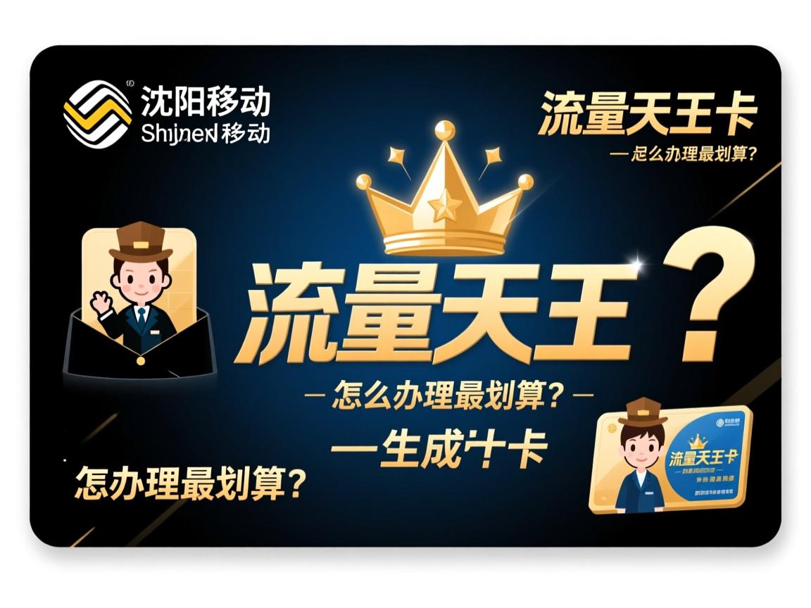 沈阳移动流量天王卡怎么办理最划算？