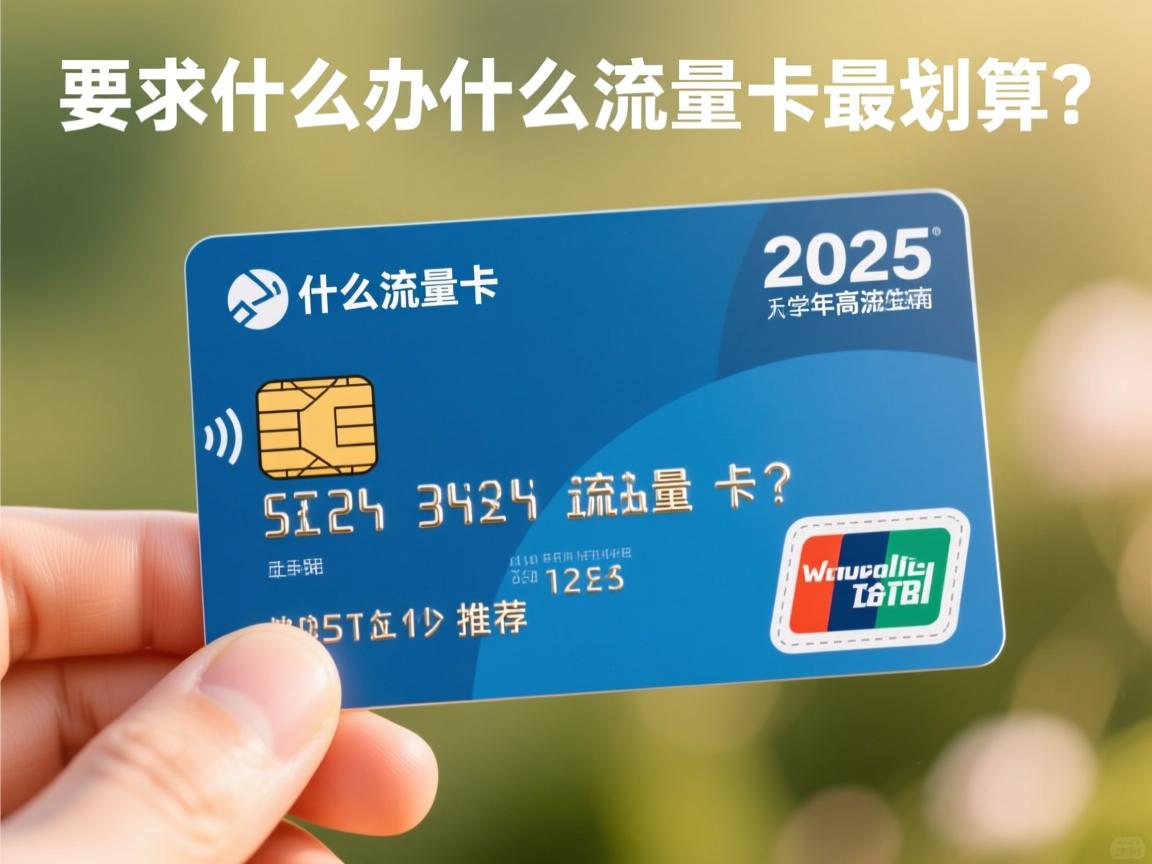 学生办什么流量卡最划算？2025年高性价比学生流量卡推荐指南