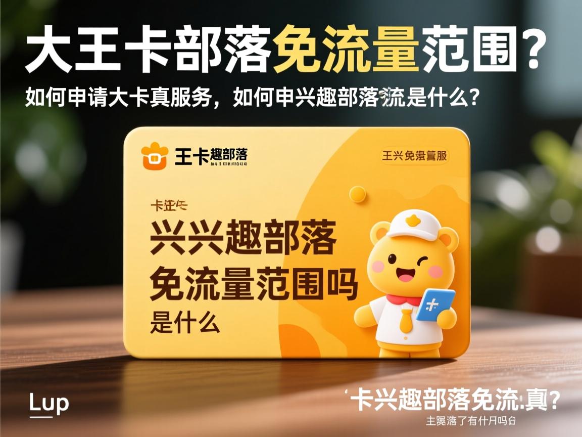 大王卡兴趣部落免流量范围是什么，如何申请大王卡兴趣部落免流服务，大王卡兴趣部落免流是真的吗？