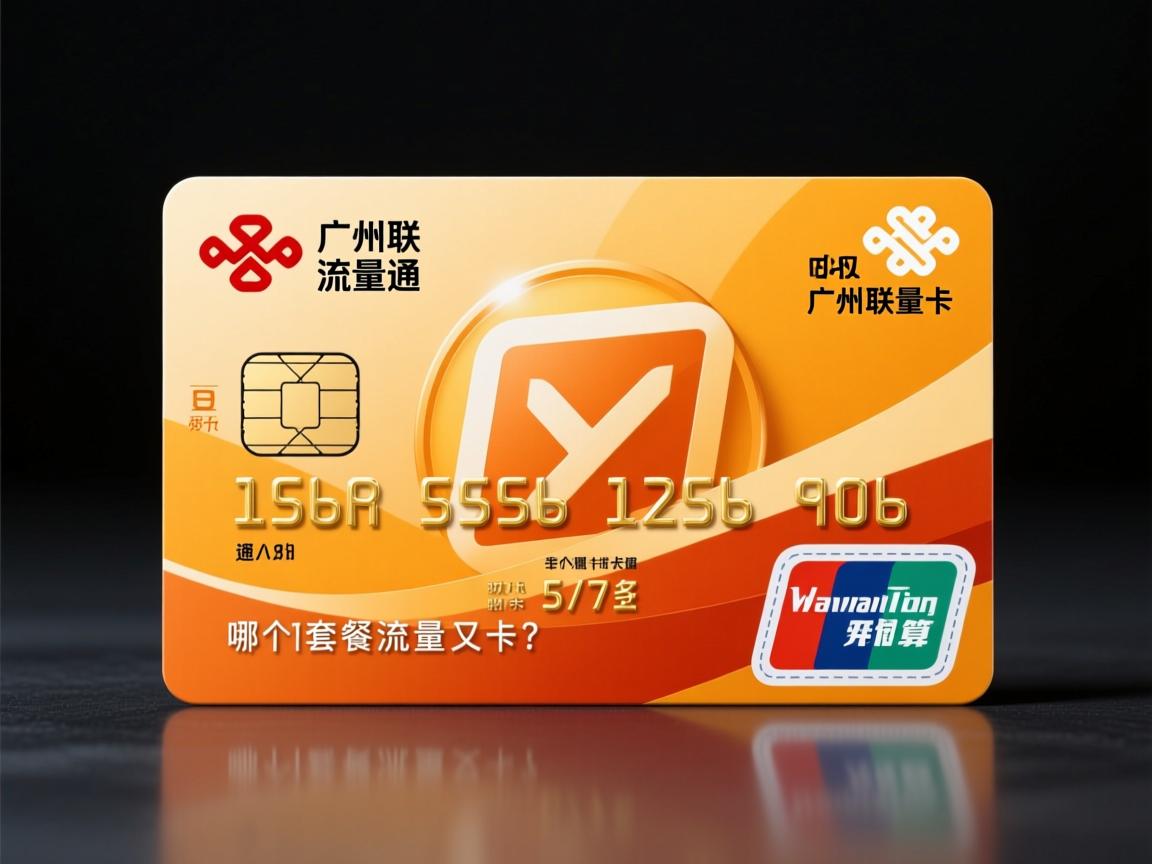 广州联通流量卡，哪个套餐流量多又划算？