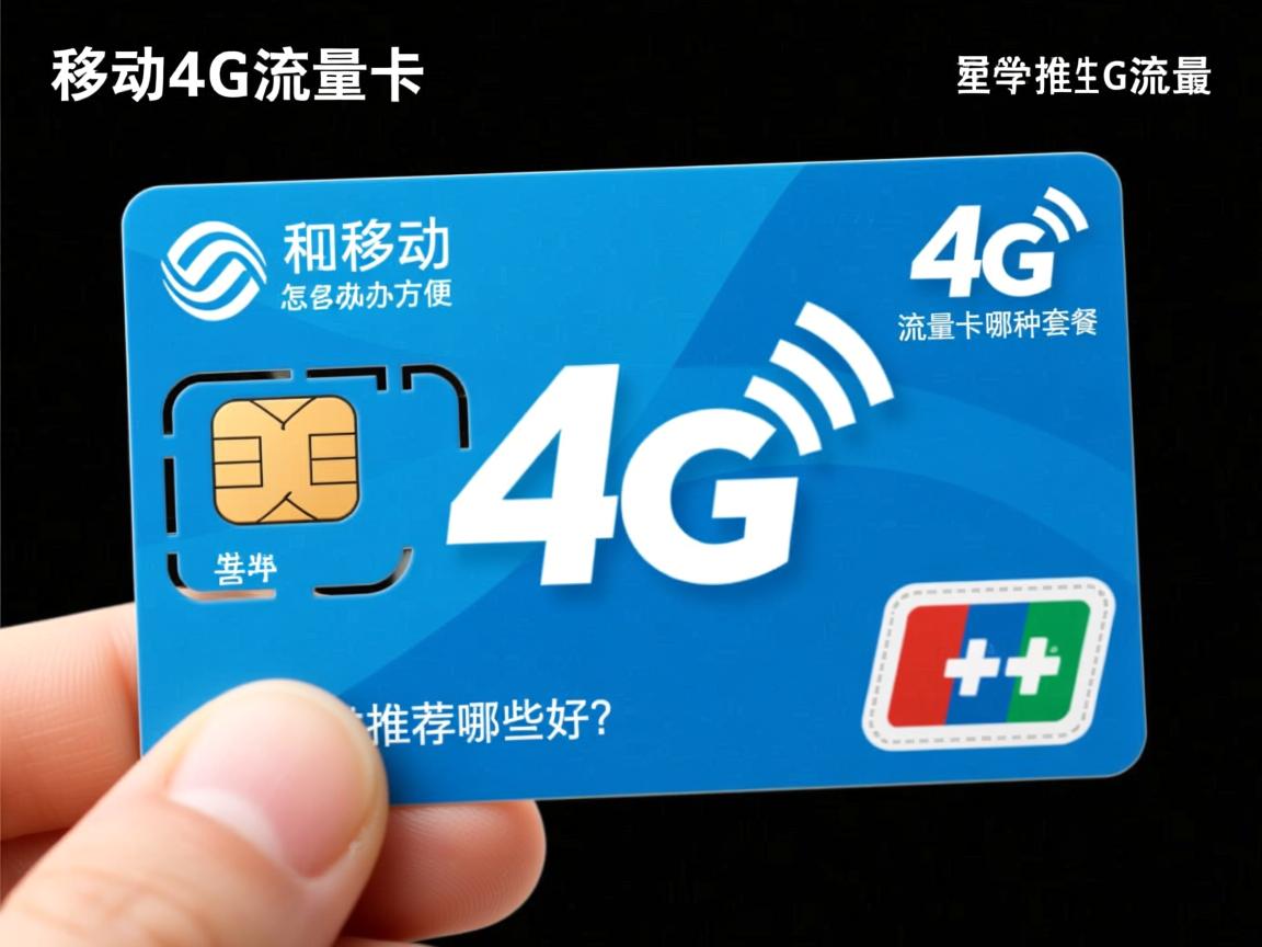 移动4G流量卡学生推荐哪种好？，移动4G流量卡怎么办理最方便？，移动4G流量卡哪种套餐最划算？