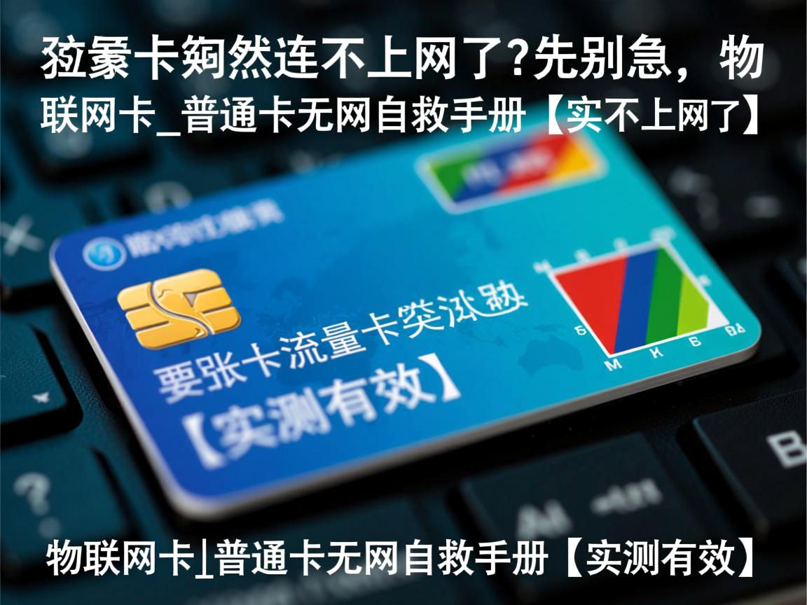 流量卡突然连不上网了?先别急,物联网卡_普通卡无网自救手册【实测有效】