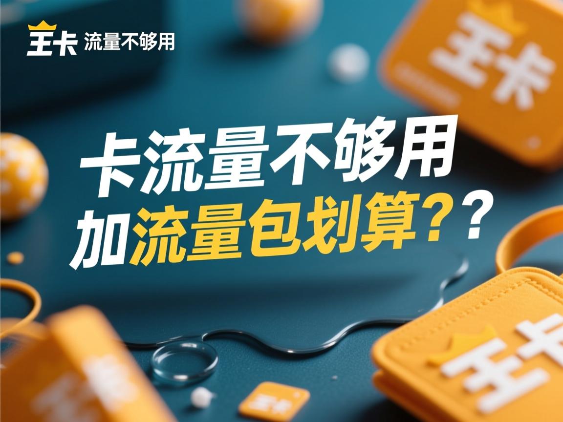 王卡流量不够用，加流量包划算吗？