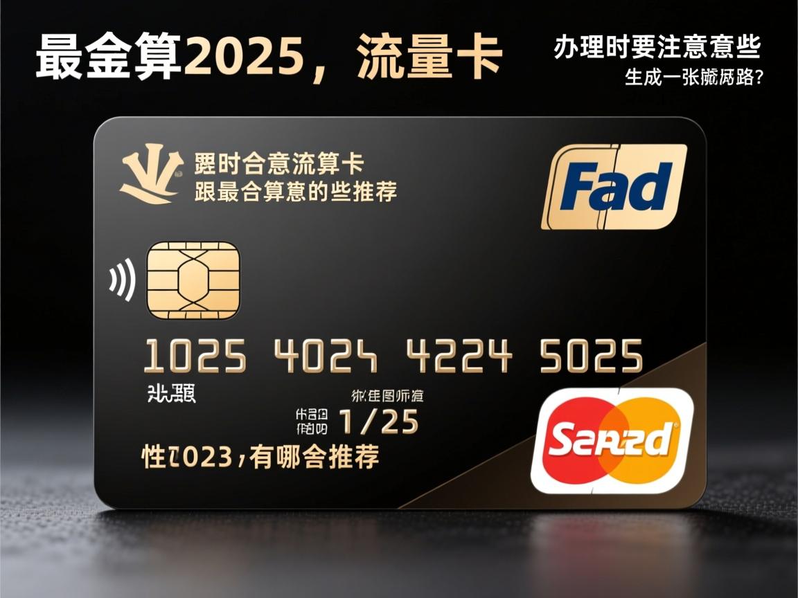 最合算的流量卡2025年有哪些推荐，性价比高吗，办理时要注意哪些套路？