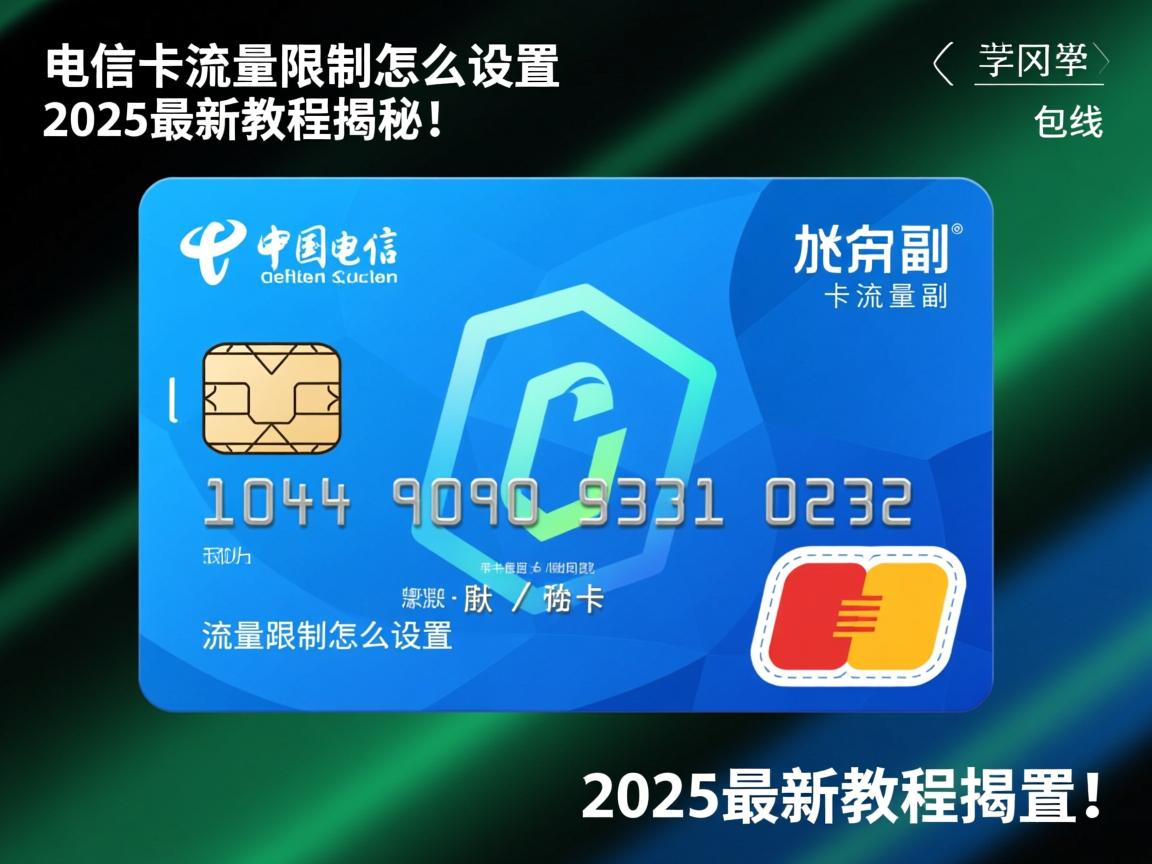 电信副卡流量限制怎么设置,2025最新教程揭秘!