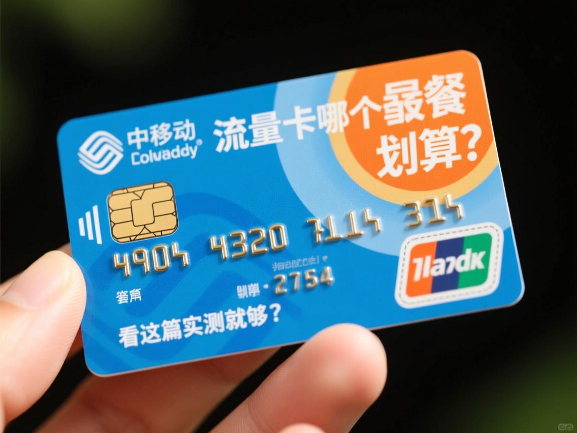 移动流量卡哪个套餐最划算?看这篇实测就够了