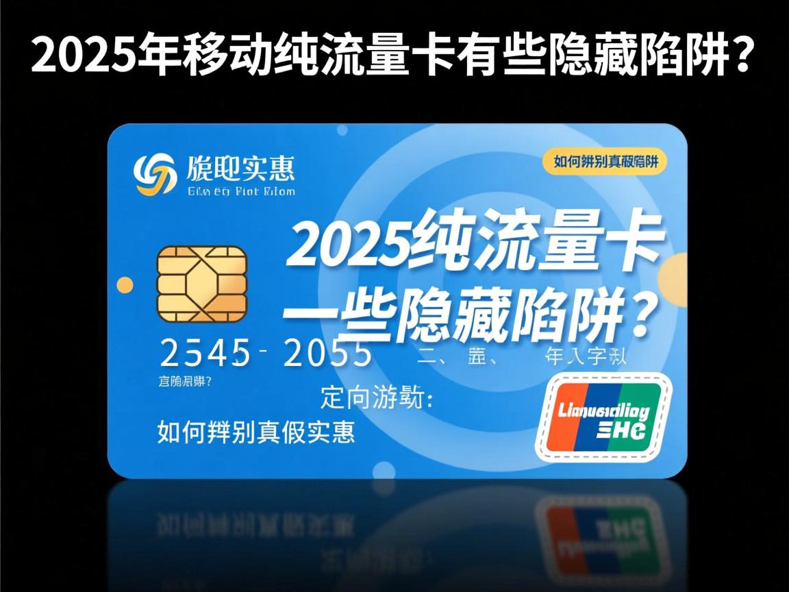 2025年移动纯流量卡有哪些隐藏陷阱？如何辨别真假实惠，定向流量的文字游戏该怎么破解？
