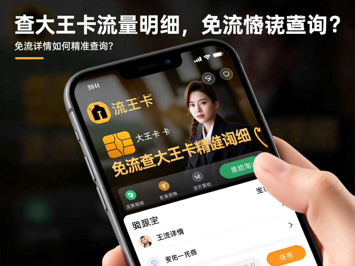 怎样查大王卡流量明细，免流详情如何精准查询？