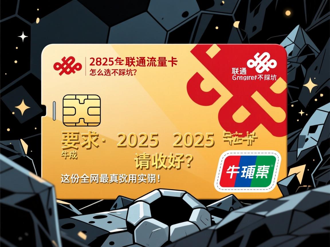 2025年联通流量卡怎么选不踩坑？这份全网最真实用的避坑指南请收好！