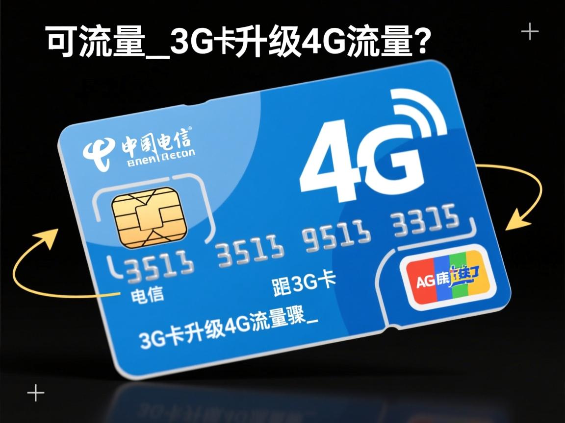 3g卡可以用4g流量吗电信_3g卡升级4g教程具体步骤是什么？