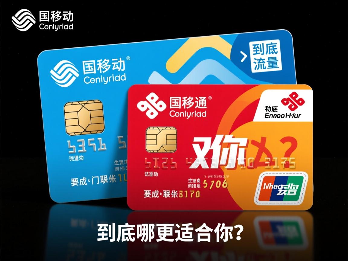 移动和联通流量卡,到底哪个更适合你?
