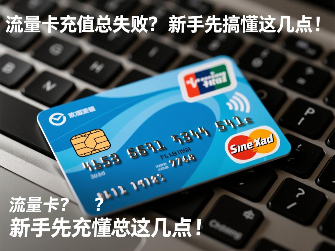 流量卡充值总失败？新手先搞懂这几点！