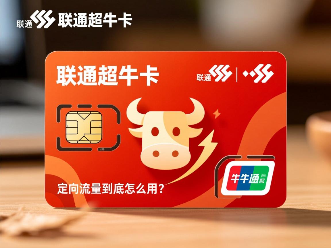 联通超牛卡的定向流量到底怎么用？