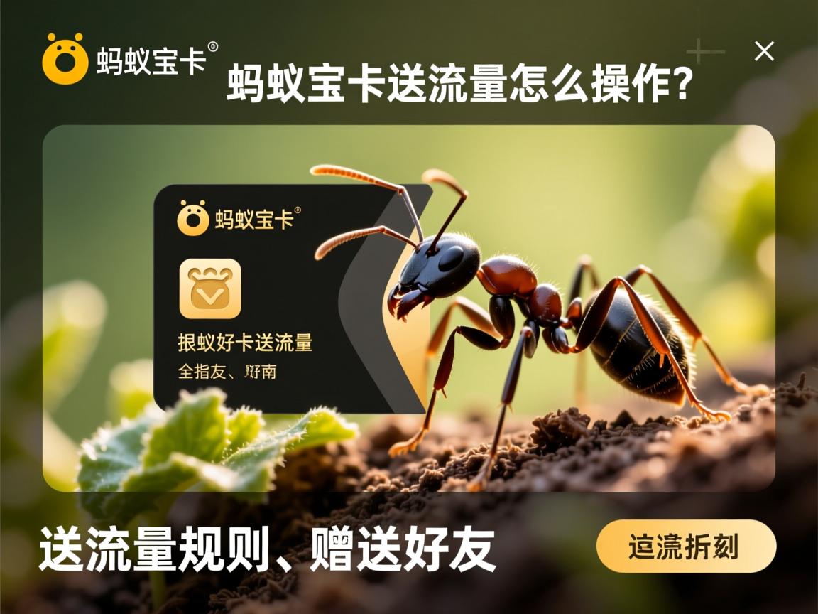 蚂蚁宝卡送流量怎么操作?送流量规则、提取方法和赠送好友全指南