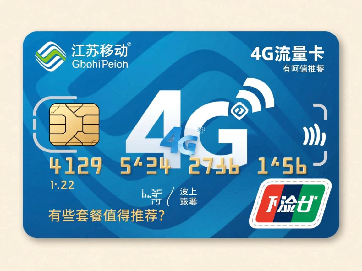 江苏移动4G流量卡有哪些套餐值得推荐?