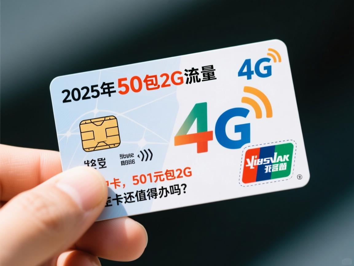 2025年，50元包2G流量的4G卡还值得办吗？
