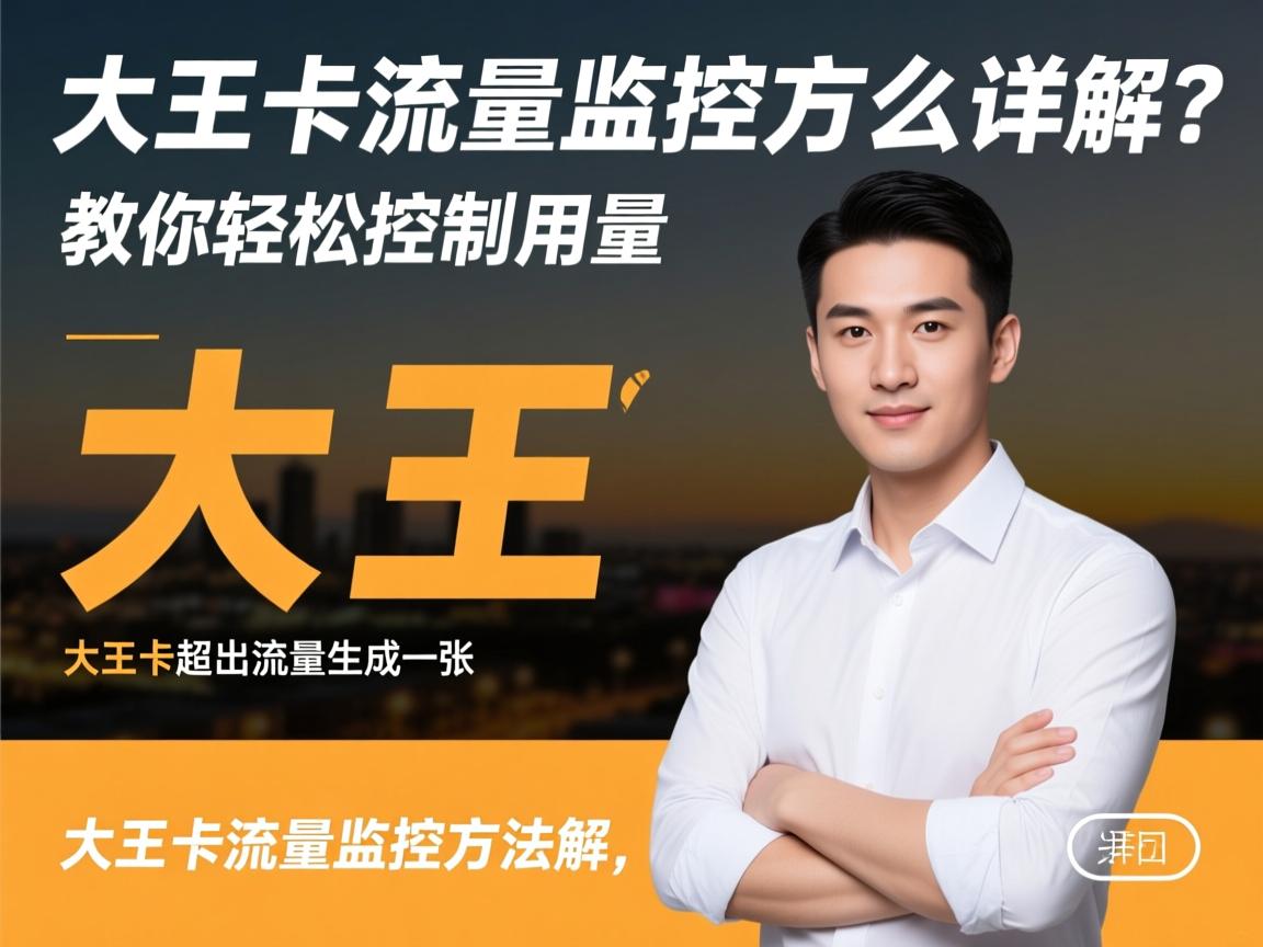 大王卡超出流量怎么解决？,大王卡流量监控方法详解,教你轻松控制用量
