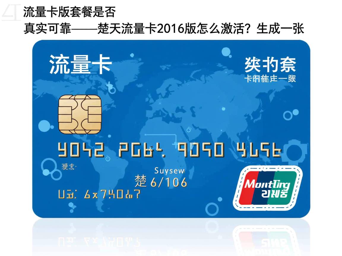 楚天流量卡版套餐是否真实可靠_楚天流量卡2016版怎么激活？