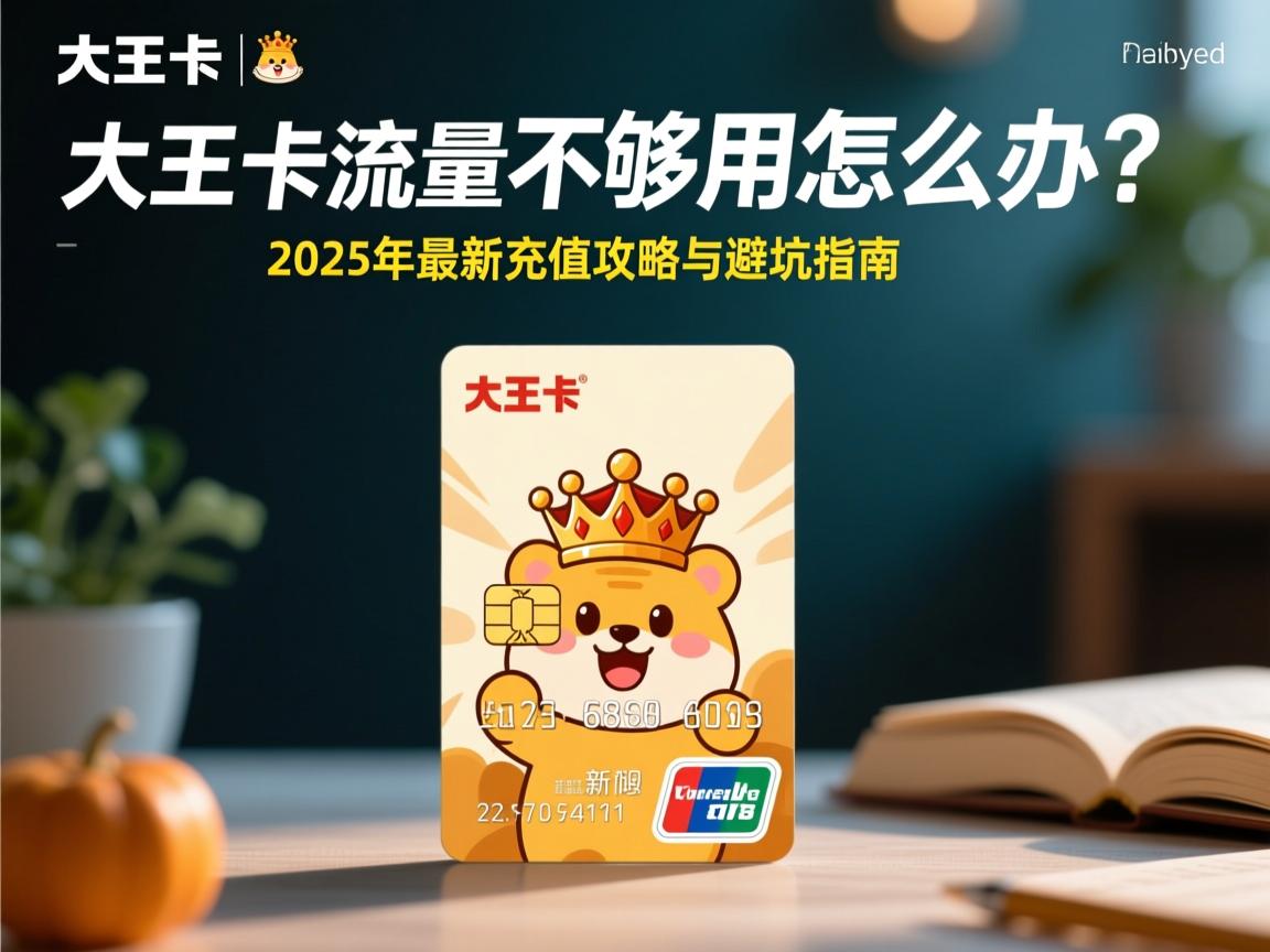 大王卡流量不够用怎么办？2025年最新充值攻略与避坑指南
