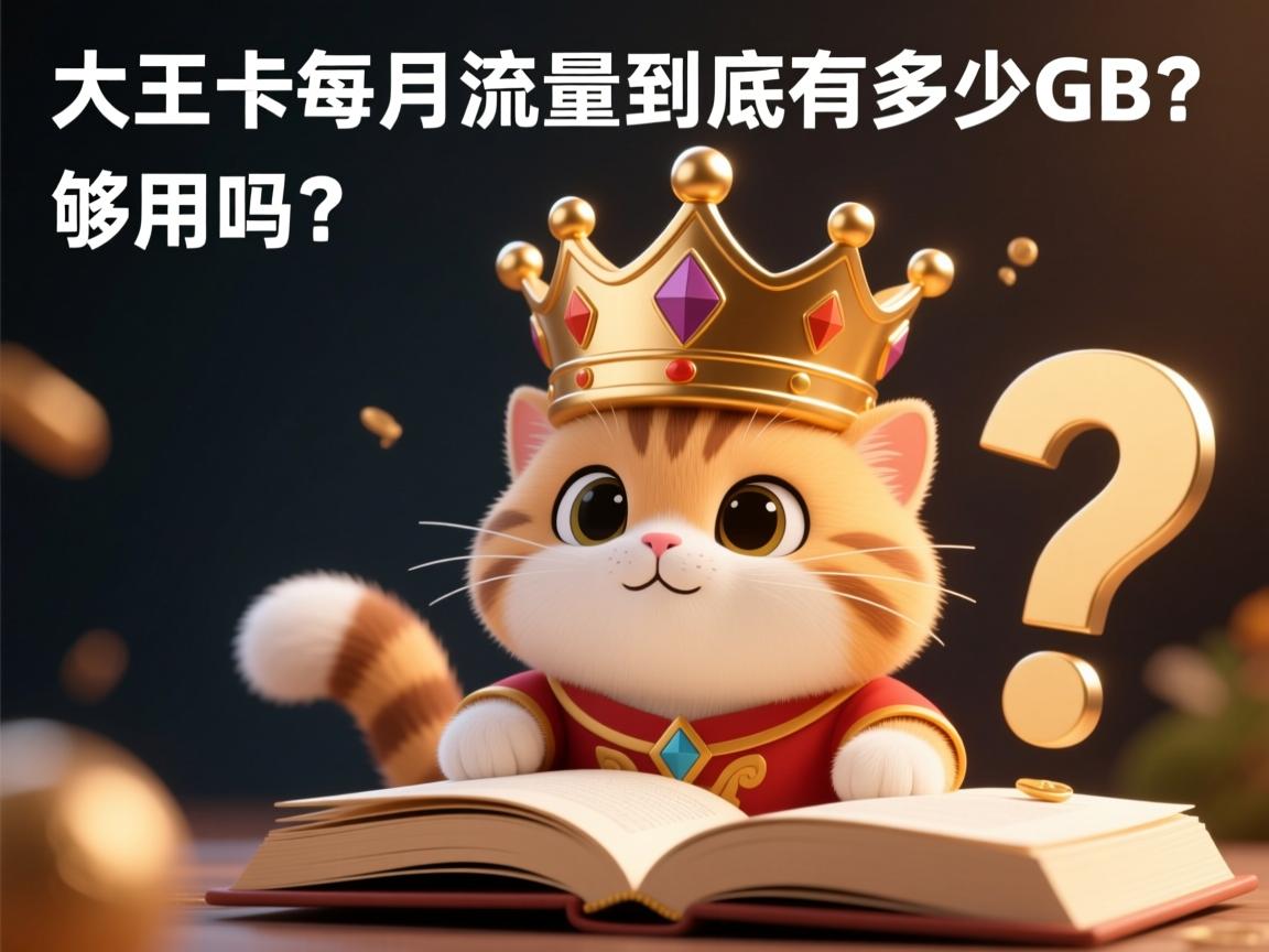 大王卡每月流量到底有多少GB?够用吗?