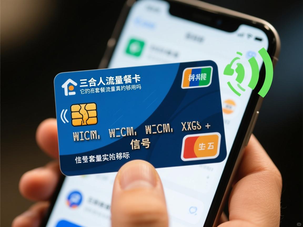 三合一流量卡套餐流量真的够用吗_它的信号在实际使用中稳定吗?