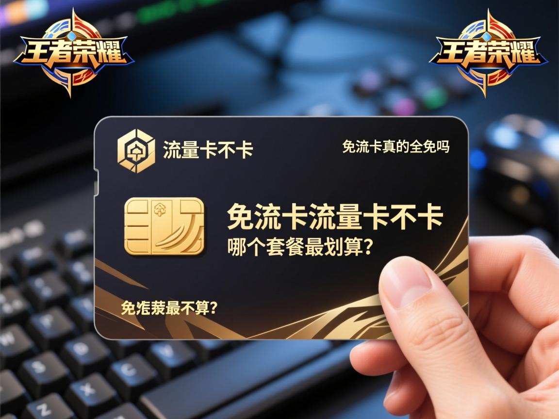 打王者荣耀用什么流量卡不卡，免流卡真的全免吗，哪个套餐最划算？