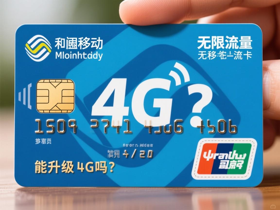 移动无限流量卡能升级4G吗？